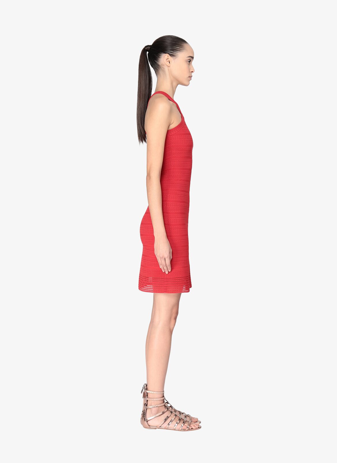 Halter Dress ALAÏA RED HALTER DRESS
